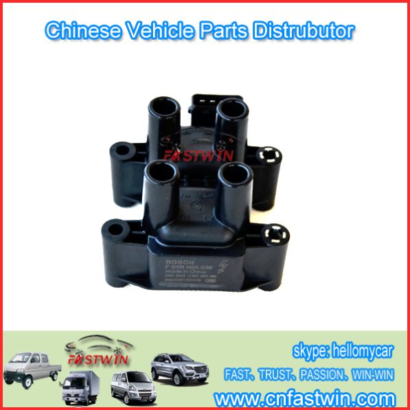 点火线圈 F01R00A036 IGNITION COIL CHERY LOBO 路宝 奇瑞 B0SCH (20) AUTO IGNITION COIL F01R00A036 FOR CHERY LOBO
