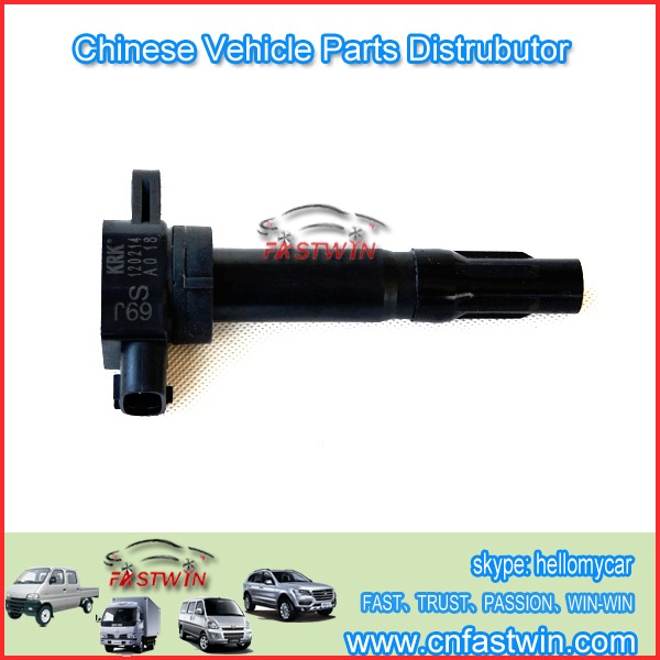 点火线圈 KRK 120214 A018 TT16 IGNITION COIL CHANGHE K14 北斗星K14 规格TT16 慨尔康 (20) AUTO IGNITION COIL 120214 A018 FOR CHANGHE K14